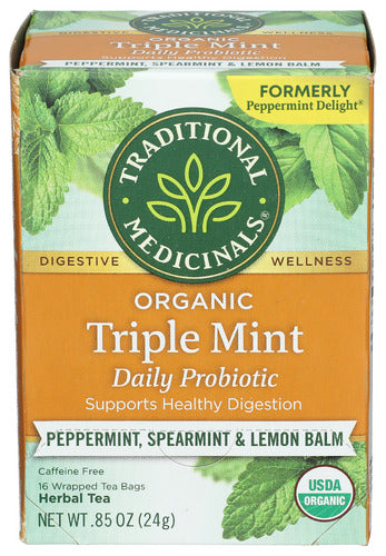 Organic Triple Mint Tea - 16 BG