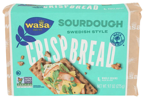 Wasa Sourdough Rye Crispbread - 9.7 OZ