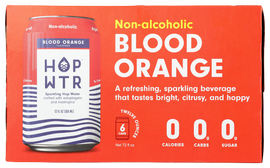 Blood Orange Hop Water - 6 PK