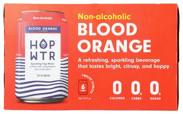 Blood Orange Hop Water - 6 PK