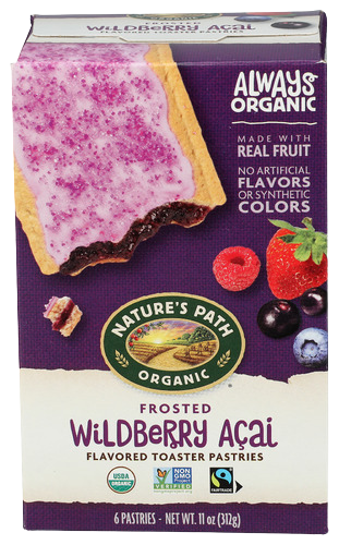 Organic Wildberry Acai Toaster Pastry - 11 OZ