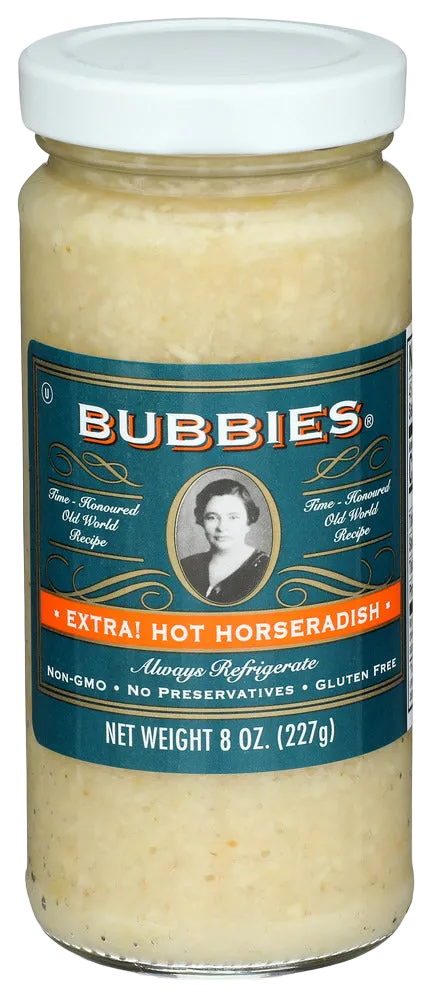Bubbies Extra Hot Horseradish - 8 OZ