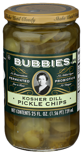Bubbies Bread & Butter Pickle Chips - 25 FO