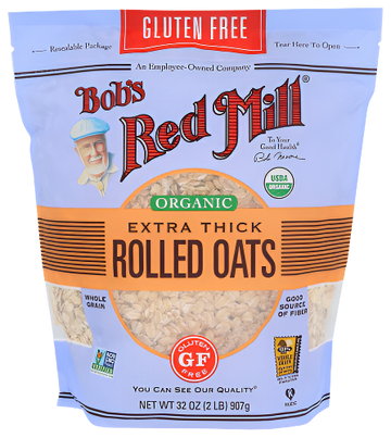 Organic Thick Rolled Oats - 32 OZ