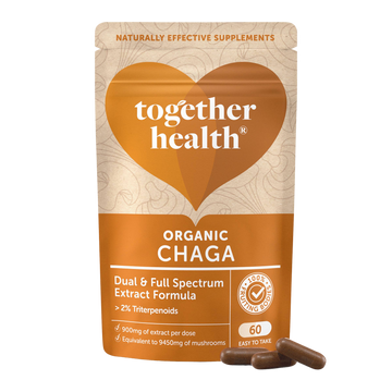 Chaga Mushroom 9450mg - High Strength – 60 CAPSULES