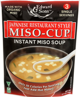 Edward & Sons Restaurant Style Instant Miso Soup - 2.9 OZ