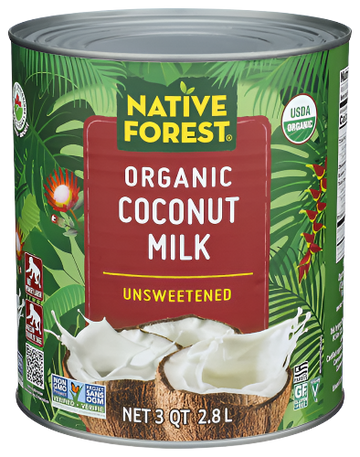 Organic Unsweetened Coconut Milk - 3 QT