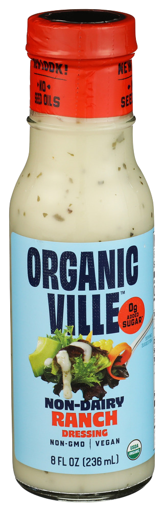 Organicville Non-Dairy Ranch Dressing - 8 FO
