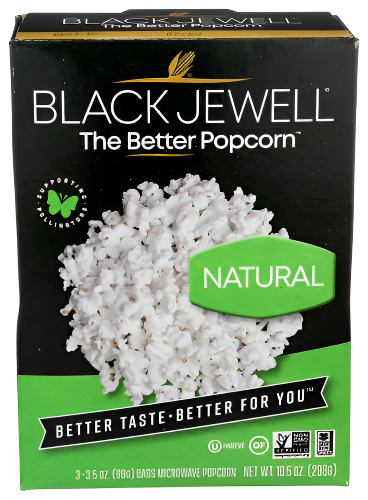 Natural Microwaved Popcorn - 3 CT