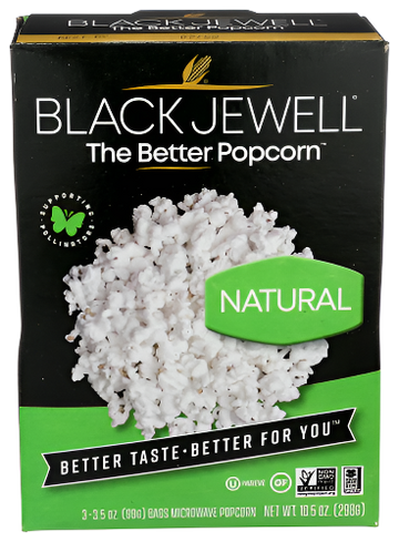 Natural Microwaved Popcorn - 3 CT