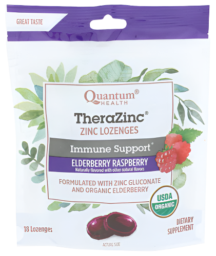 Elderberry Raspberry Lozenges - 18 EA