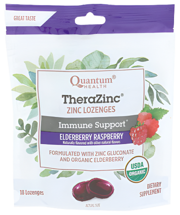 Elderberry Raspberry Lozenges - 18 EA