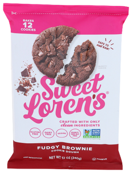 Fudgy Brownie Cookie Dough - 12 OZ