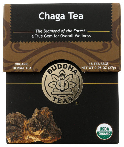 Organic Chaga Mushroom Tea - 18 BG