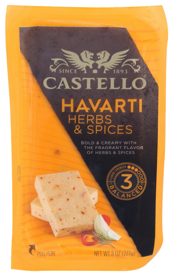Castello Herbs & Spices Havarti - 8 OZ