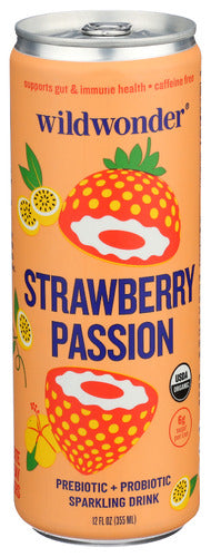 Wildwonder Strawberry Passionfruit Drink - 12 FO