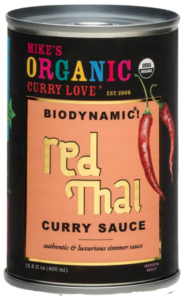 Organic Red Thai Curry Sauce - 13.5 FO
