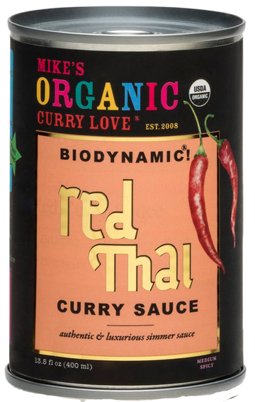 Organic Red Thai Curry Sauce - 13.5 FO