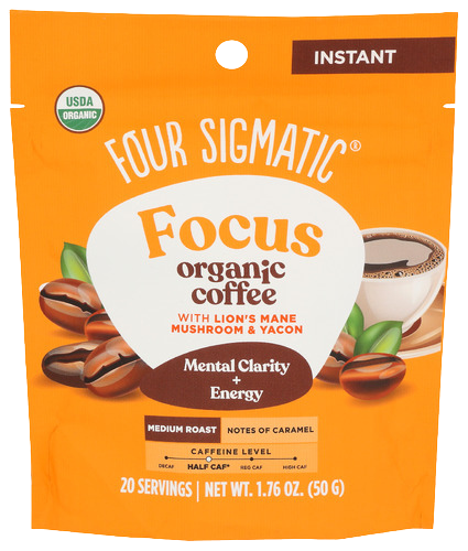 Four Sigmatic Focus Organic Instant Coffee - 1.76 OZOZ