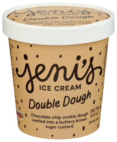 Jenis Double Dough Ice Cream - 16 OZ