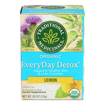 Organic Everyday Detox Lemon Tea - 16 BG