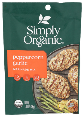 Organic Peppercorn Garlic Marinade - 1 OZ