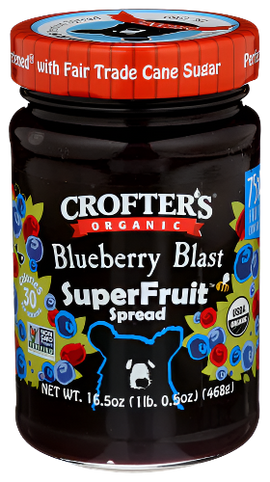 Crofters Blueberry Blast Super Fruit Spread - 16.5 OZ