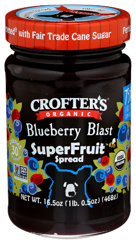 Organic Blueberry Blast Super Fruit Spread - 16.5 OZ