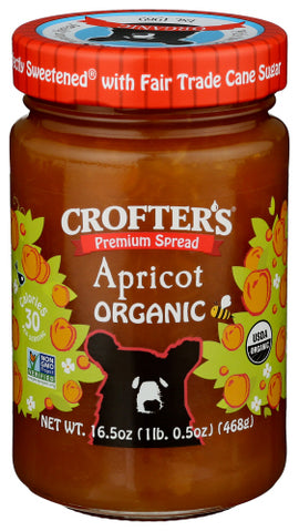 Crofters Apricot Fruit Spread - 16.5 OZ