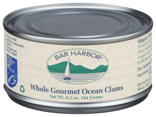 Whole Gourmet Ocean Clams - 6.5 OZ