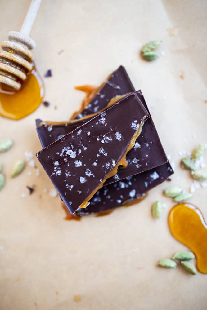 Cardamom and Honey Caramel with Sea Salt - 3 OZ