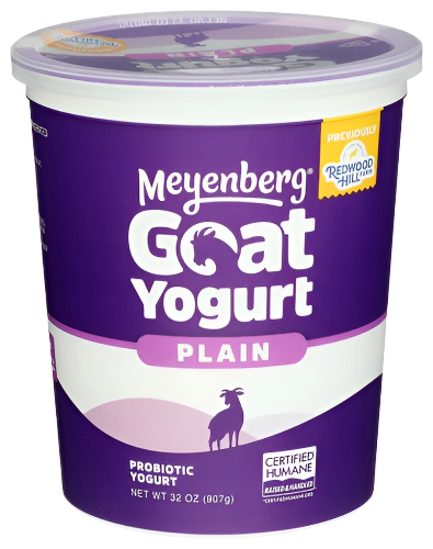 Meyenberg Whole Milk Plain Goat Yogurt - 32 OZ