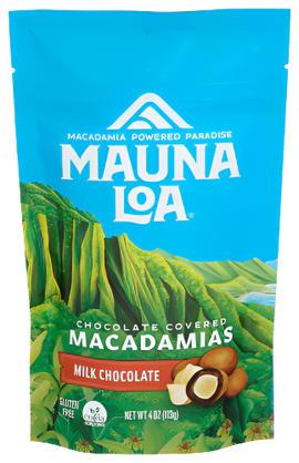 Mauna Loa Milk Chocolate Macadamia Nuts - 4 OZ