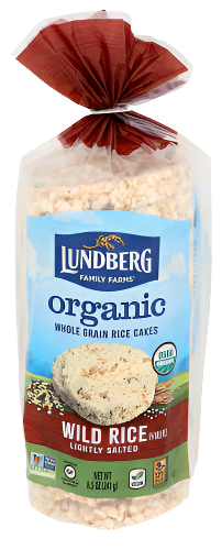Lundberg Wild Rice Cakes - 8.5 OZ
