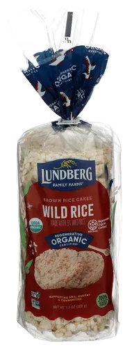 Lundberg Wild Rice Cakes - 8.5 OZ