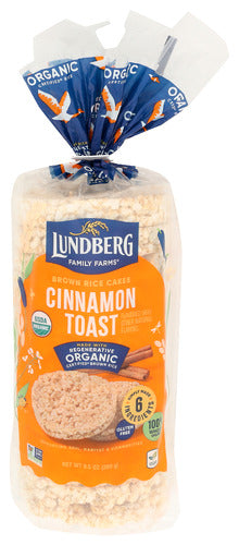 Lundberg Cinnamon Toast Rice Cakes - 9.5 OZ
