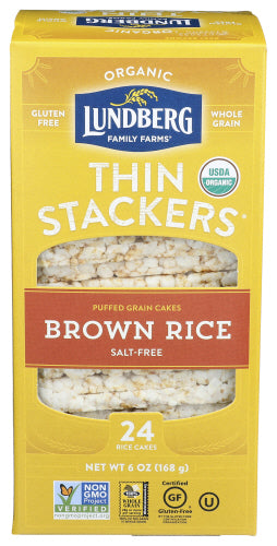 Organic Brown Rice Thin Stackers