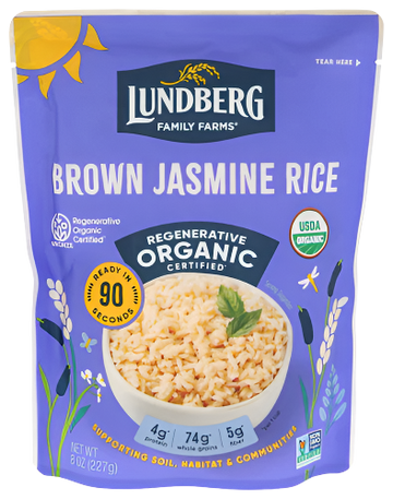 Organic Brown Jasmine Thai Hom Mali Rice - 8 OZ