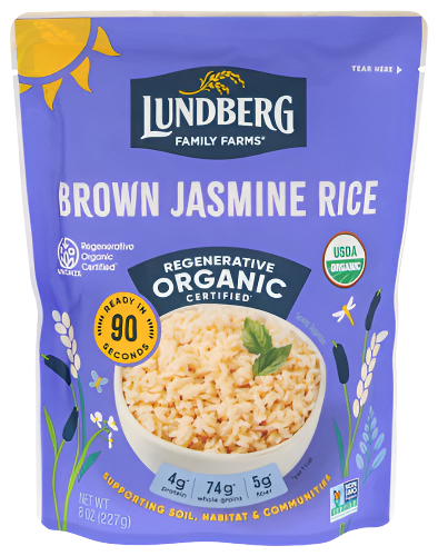 Organic Brown Jasmine Thai Hom Mali Rice - 8 OZ