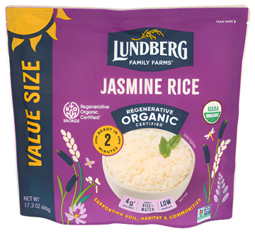 Lundberg Family Size Jasmine Rice - 17.3 OZ