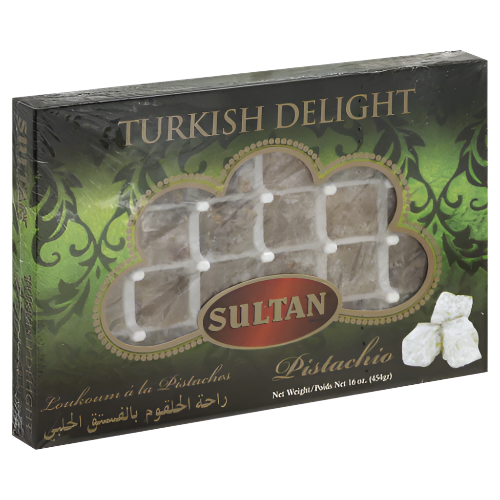 Pistachio Turkish Delight Candy - 16 OZ