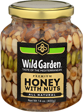 Honey With Nuts - 14 OZ