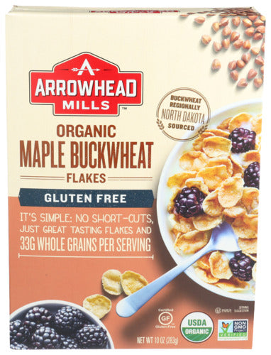 Organic Maple Buckwheat Flakes