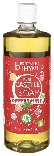 Peppermint Castile Soap - 32 FO
