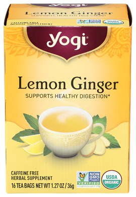 Yogi Lemon Ginger Tea - 16 BG