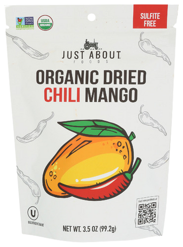 Organic Dried Chili Mango - 3.5 OZ