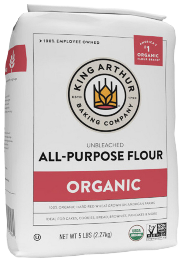 Organic King Arthur All Purpose Flour 5 LB Juneau Natural organic-king-arthur-all-purpose-flour-5-lb-juneau-natural