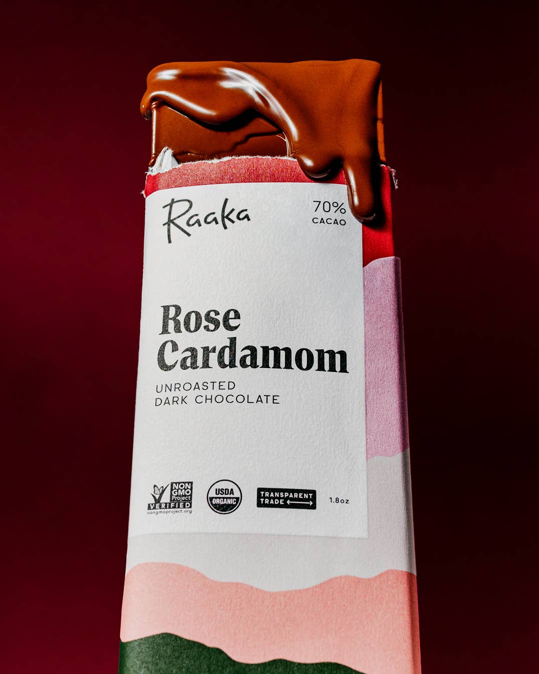 70% Rose Cardamom Bar - Spring Limited Batch