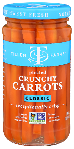 Pickled Crunchy Carrots - 12 OZ