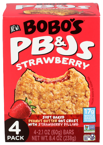 Strawberry PB&J Oat Snacks  - 8.4 OZ